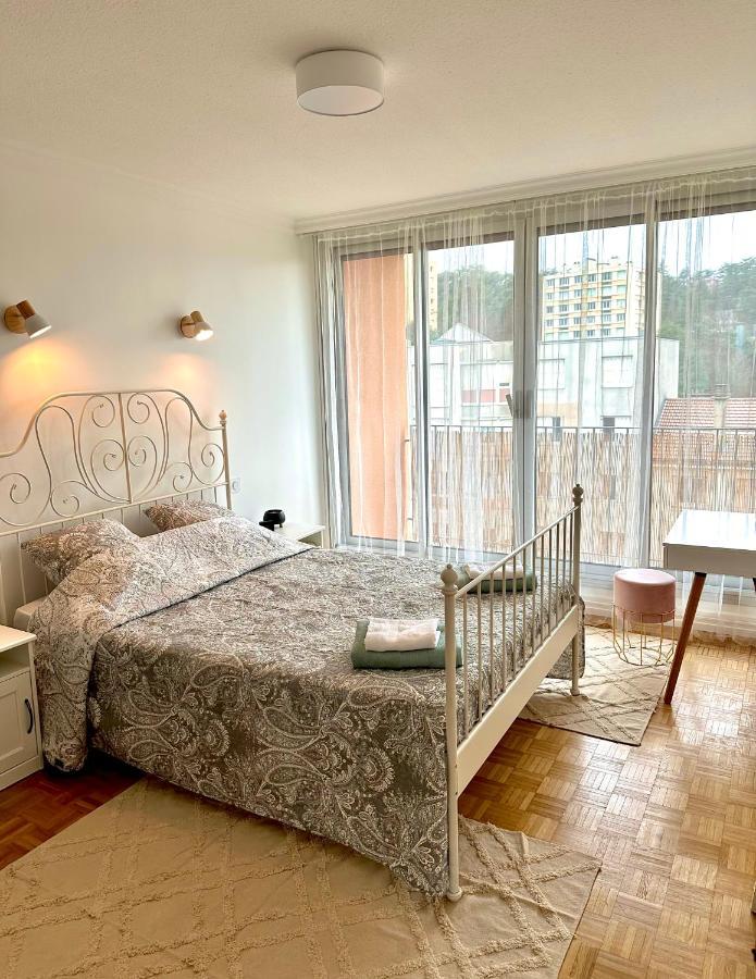 Bergson Top - Appart 80M2, 2 Grandes Chambres, Entierement Renovee Et Equipee, Lumineux, Wifi, Balcon, Calme, Vue Imprenable Σαιντ-Ετιέν Εξωτερικό φωτογραφία