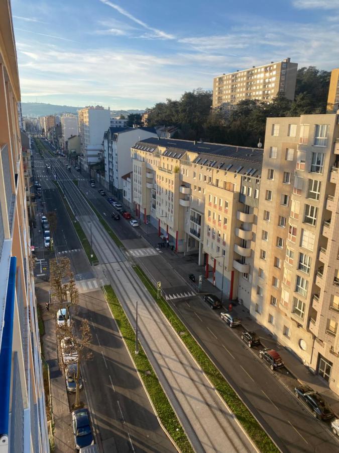 Bergson Top - Appart 80M2, 2 Grandes Chambres, Entierement Renovee Et Equipee, Lumineux, Wifi, Balcon, Calme, Vue Imprenable Σαιντ-Ετιέν Εξωτερικό φωτογραφία