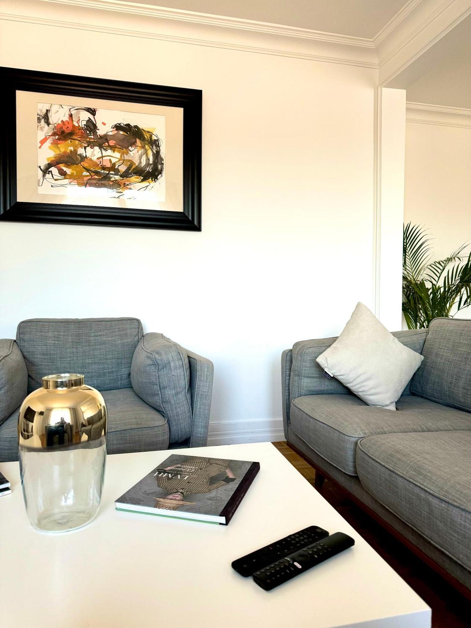 Bergson Top - Appart 80M2, 2 Grandes Chambres, Entierement Renovee Et Equipee, Lumineux, Wifi, Balcon, Calme, Vue Imprenable Σαιντ-Ετιέν Εξωτερικό φωτογραφία
