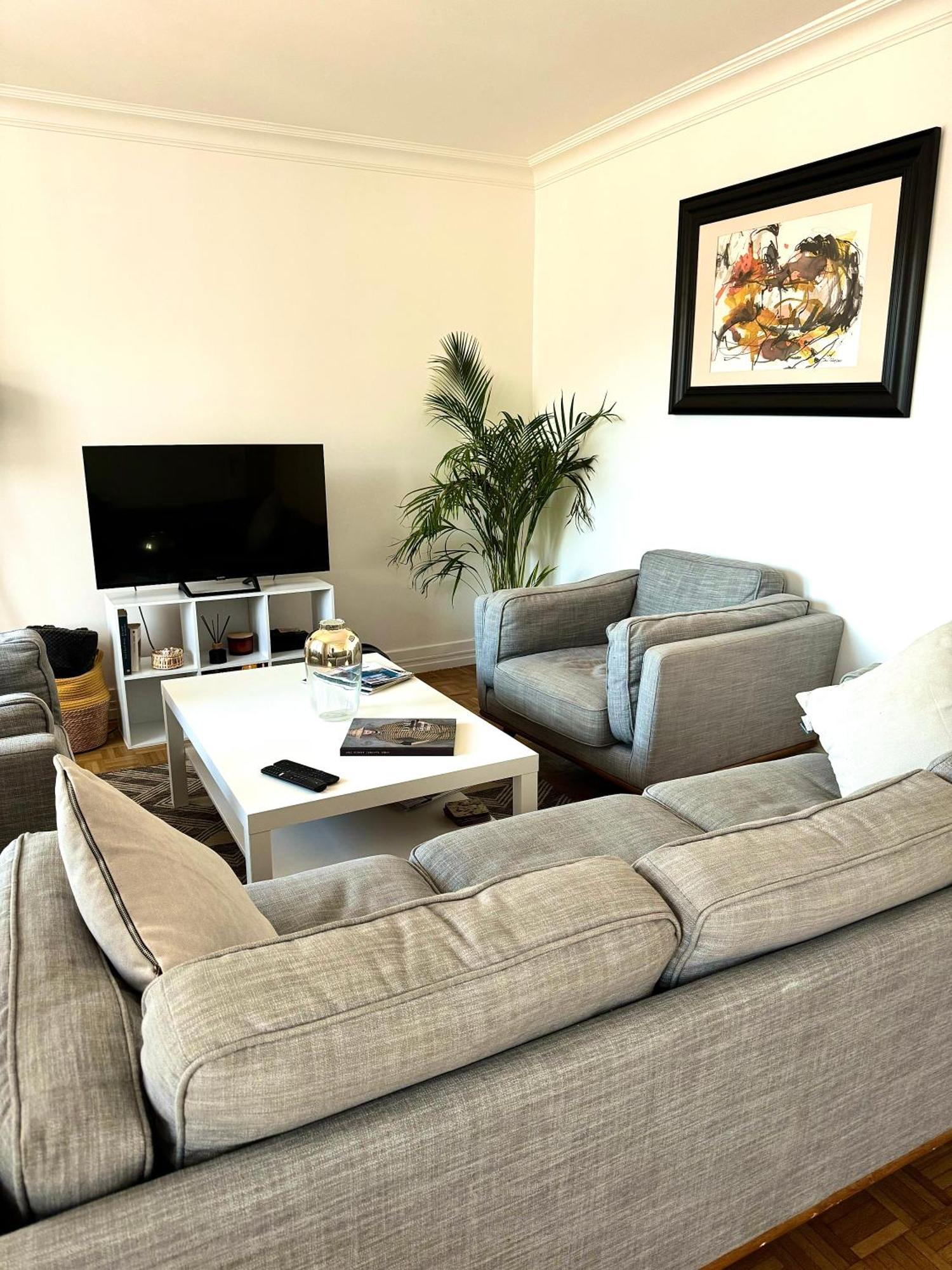 Bergson Top - Appart 80M2, 2 Grandes Chambres, Entierement Renovee Et Equipee, Lumineux, Wifi, Balcon, Calme, Vue Imprenable Σαιντ-Ετιέν Εξωτερικό φωτογραφία