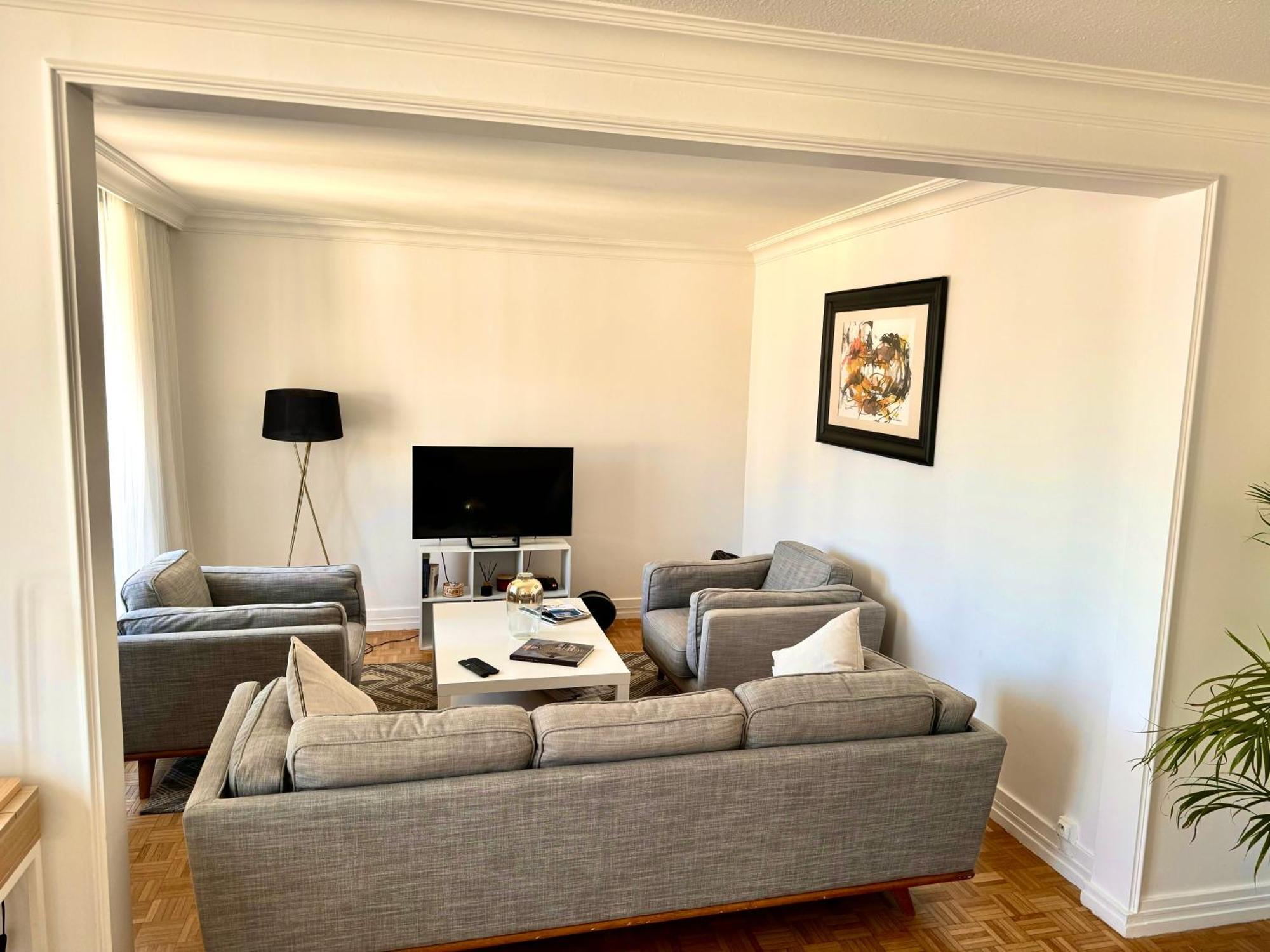 Bergson Top - Appart 80M2, 2 Grandes Chambres, Entierement Renovee Et Equipee, Lumineux, Wifi, Balcon, Calme, Vue Imprenable Σαιντ-Ετιέν Εξωτερικό φωτογραφία