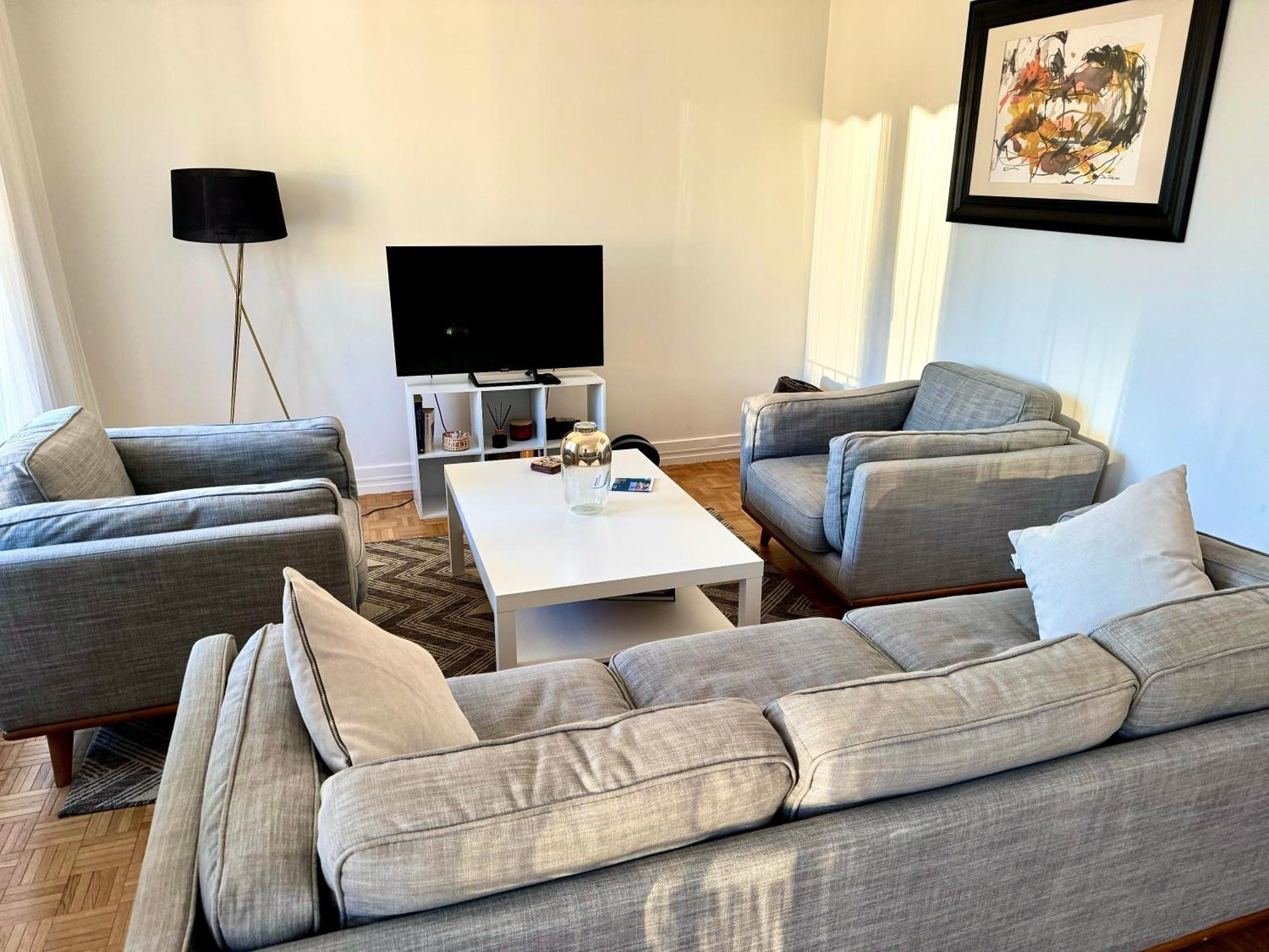 Bergson Top - Appart 80M2, 2 Grandes Chambres, Entierement Renovee Et Equipee, Lumineux, Wifi, Balcon, Calme, Vue Imprenable Σαιντ-Ετιέν Εξωτερικό φωτογραφία